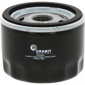 FILTRU ULEI UNIVERSAL MIC 33270001 BRIGGS&STRATTON, HUSQVARNA, KAWASAKI, KOHLER, TECUMSEH, LONCIN, ZONGSHEN FILTRU ULEI UNIVERSAL MIC 33270001 BRIGGS&STRATTON, HUSQVARNA, KAWASAKI, KOHLER, TECUMSEH, LONCIN, ZONGSHEN